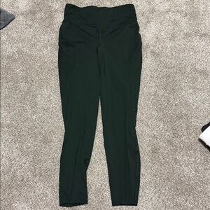 High-Waisted army green lululemon base pace Leggings